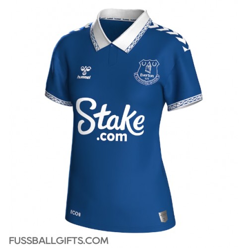 Everton Fußballbekleidung Heimtrikot Damen 2023-24 Kurzarm
